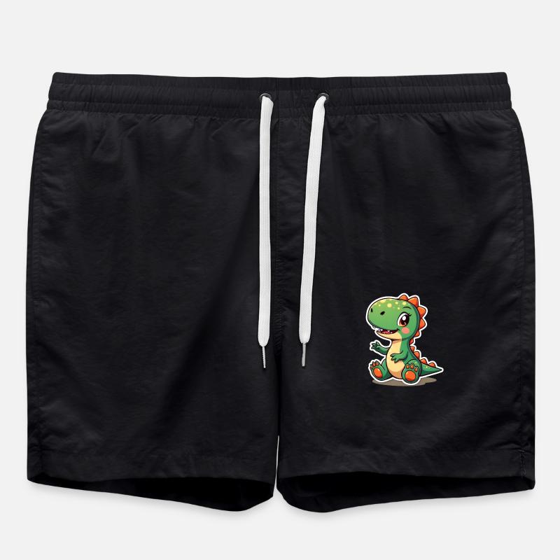 DINOSAUR - Swim Trunks - black