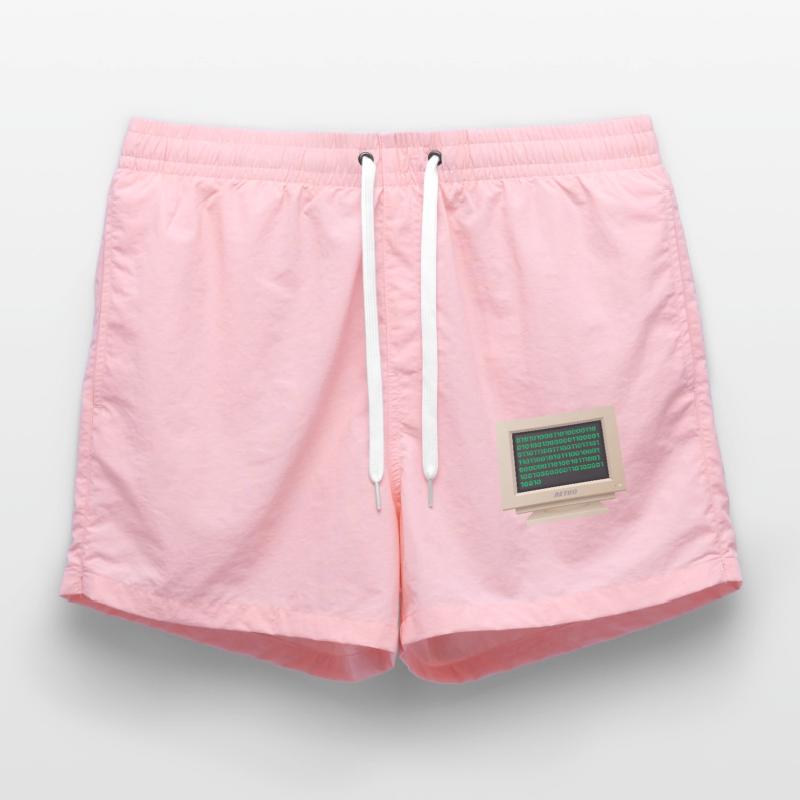 CRT - Binary Code Swim Trunks