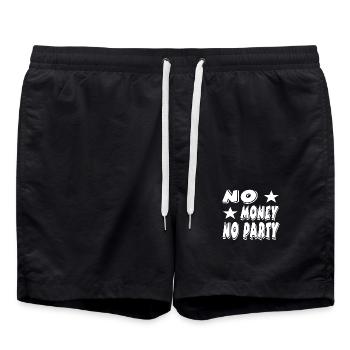 Party - Swim Trunks - black - Front - AI Model Male 185 light (185cm)