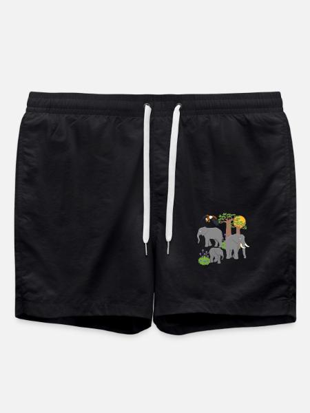 Suedafrika - Badeshorts - Schwarz