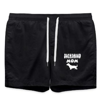 Teckel - Short de bain - noir - Devant - AI Model Male 185 light (185cm)