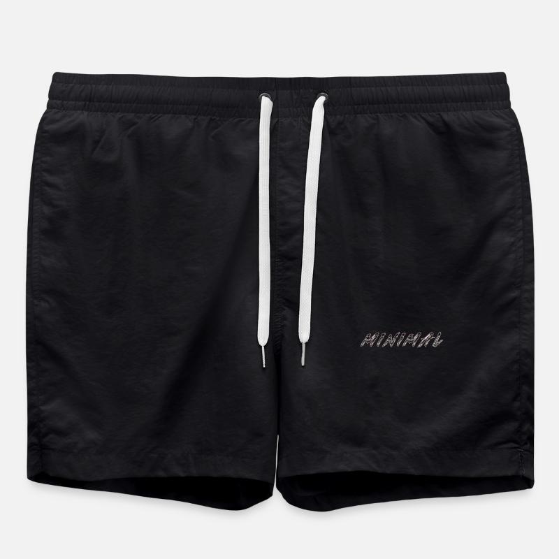Minimal Chromo - Swim Trunks - black