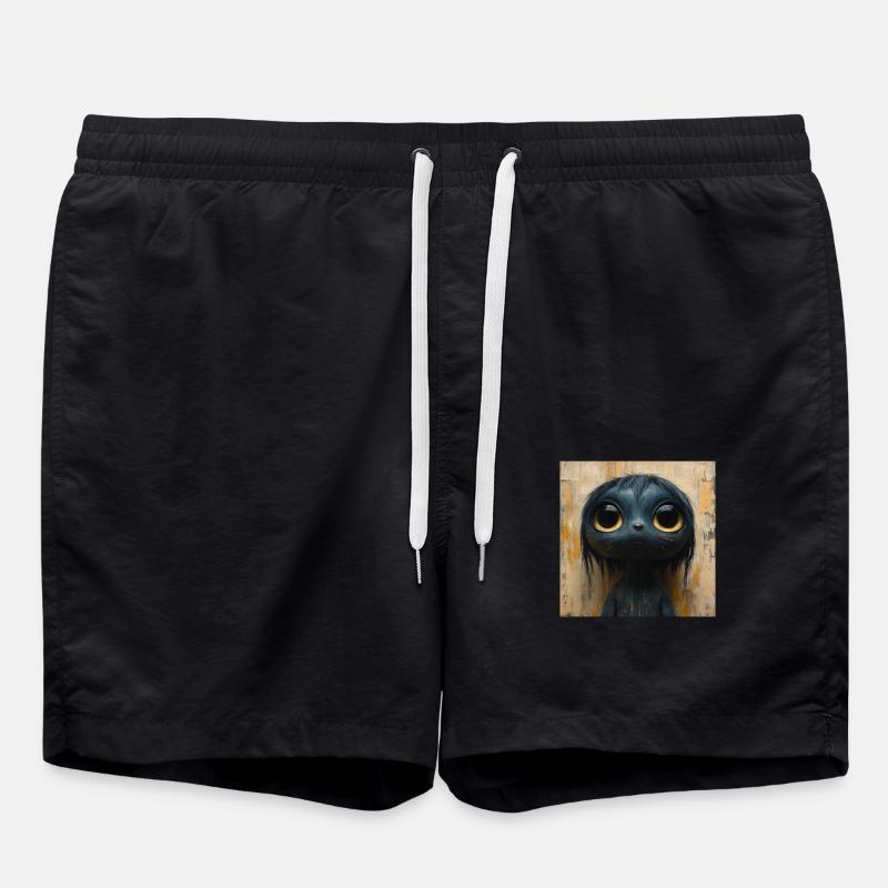 Animal de compagnie extraterrestre - Short de bain - noir