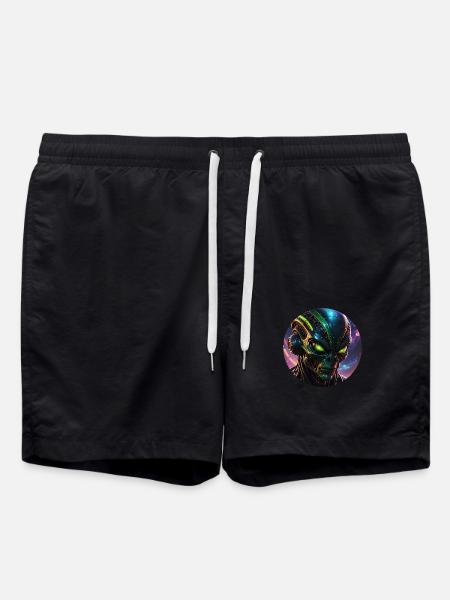 Alien 1 - Badeshorts - Schwarz