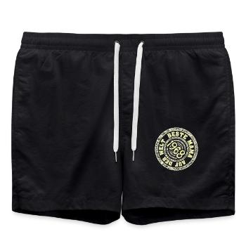 Mama 1968 - Swim Trunks - black - Front - AI Model Male 185 light (185cm)