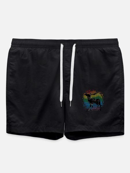 Deer - Swim Trunks - black