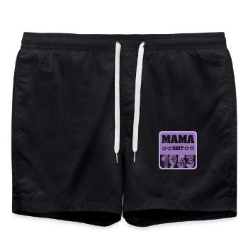 Mama 1953 - Swim Trunks - black - Front - AI Model Male 185 light (185cm)