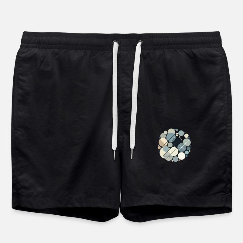 Conception Serene Shapes - Short de bain - noir