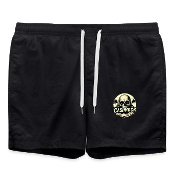 Cashrock Beach Party - Badeshorts - Schwarz - Vorne - AI Model Male 185 light (185cm)