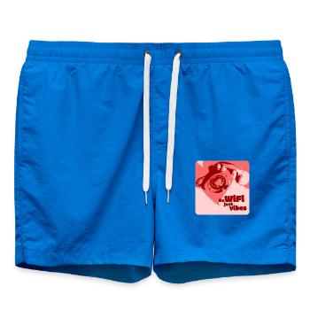 Pas de Wifi, juste des vibrations - Short de bain - cobalt blue - Devant