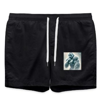 Souleil Fenix - Swim Trunks - black - Front - AI Model Male 185 light (185cm)