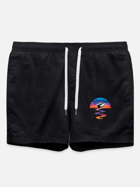 Make Your Ideas Fly - Swim Trunks - black