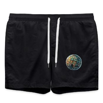 City Sphere : un monde de possibilités ! - Short de bain - noir - Devant - AI Model Male 185 light (185cm)