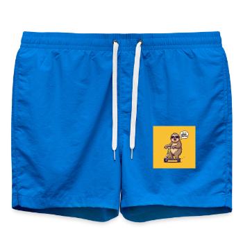 SLOTH SPEED DEMON - Swim Trunks - cobalt blue - Front