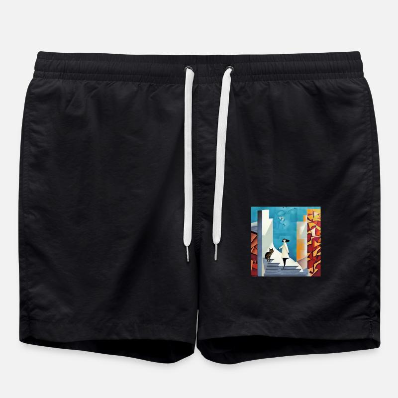 Surprise - Swim Trunks - black
