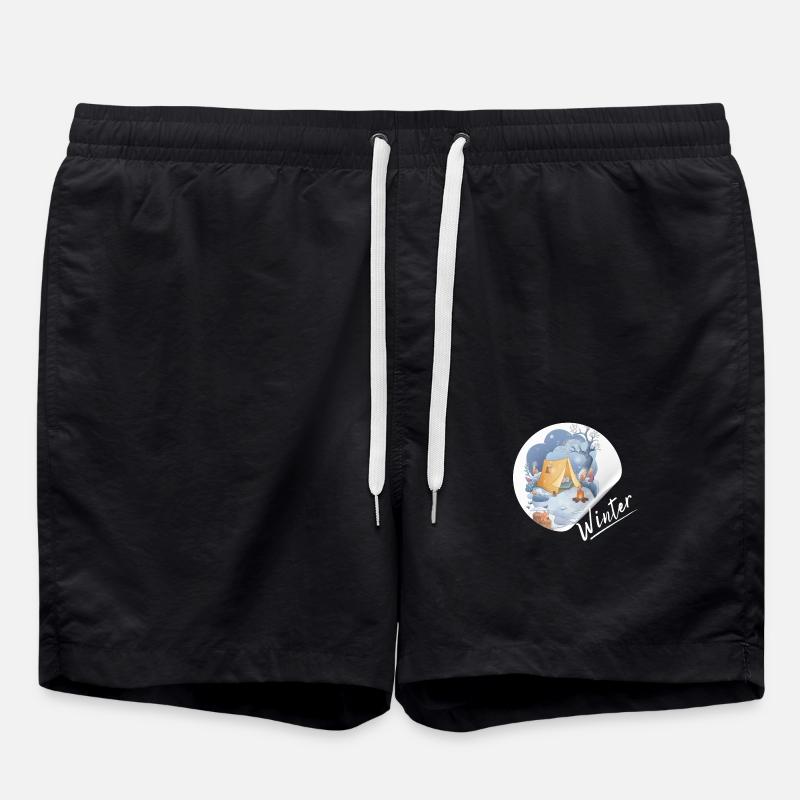 Camp d’hiver - Short de bain - noir