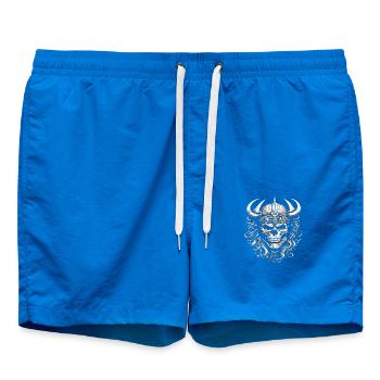 Crâne Viking - Short de bain - cobalt blue - Devant