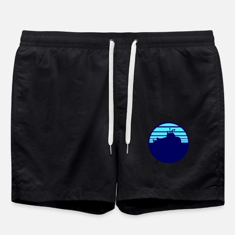 Plongée de surface sous-marine - Short de bain - noir
