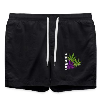 CN2 - Badeshorts - Schwarz - Vorne - AI Model Male 185 light (185cm)