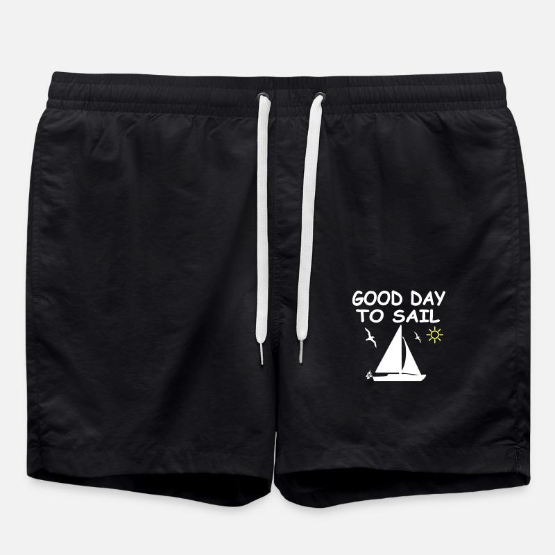 Sail - Swim Trunks - black