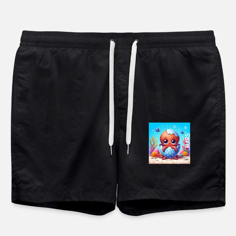 3 MARS 1733138974165 - Short de bain - noir