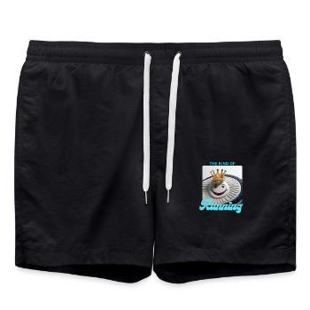 The king of running - Short de bain - noir - Devant - AI Model Male 185 light (185cm)