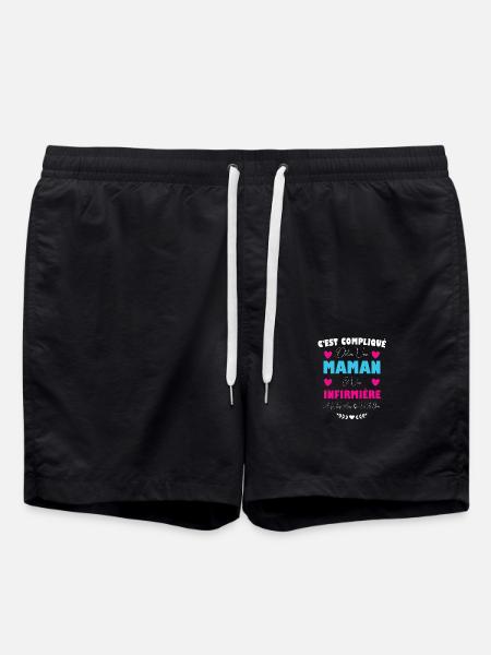 Mamma e infermiera - Costume a pantaloncino - nero