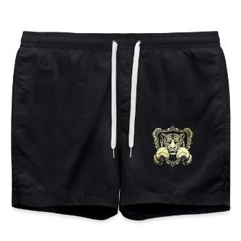 Boxer Tigre - Short de bain - noir - Devant - AI Model Male 185 light (185cm)