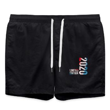 2020 Édition limitée Cadeau d’anniversaire 2020 - Short de bain - noir - Devant - AI Model Male 185 light (185cm)