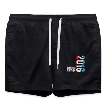 2016 Édition limitée Cadeau d’anniversaire 2016 - Short de bain - noir - Devant - AI Model Male 185 light (185cm)