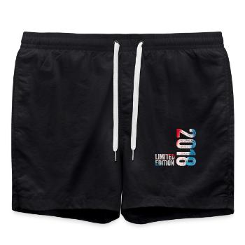 2018 Édition limitée Cadeau d’anniversaire 2018 - Short de bain - noir - Devant - AI Model Male 185 light (185cm)