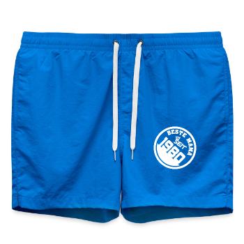 Muttertag 1980 - Badeshorts - Cobalt blue - Vorne