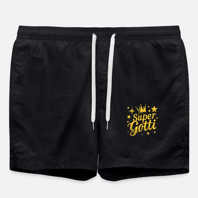 Super Gotti - Badeshorts - Schwarz