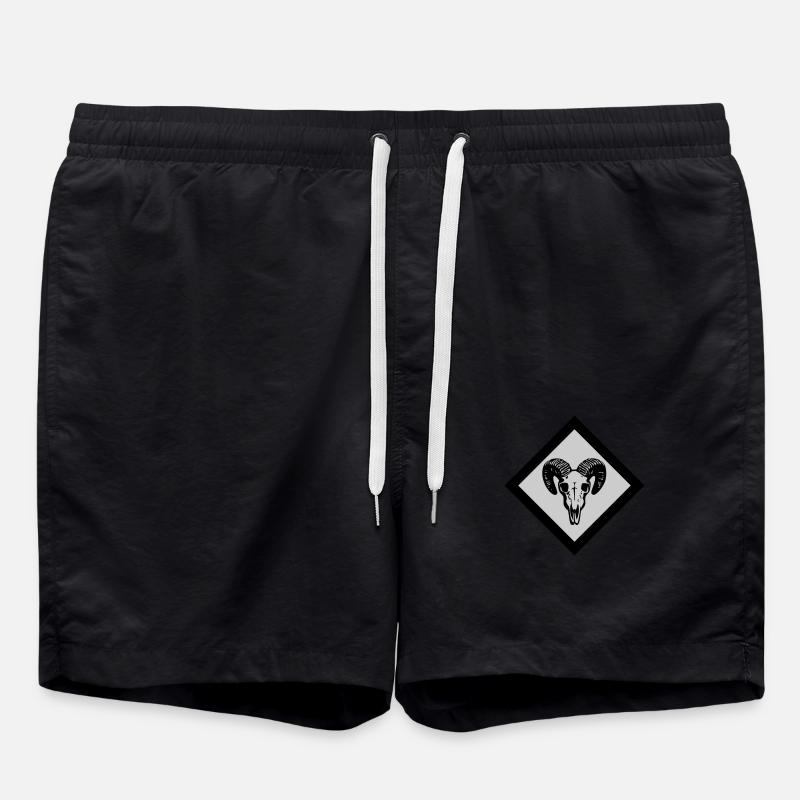Gotland - Swim Trunks - black