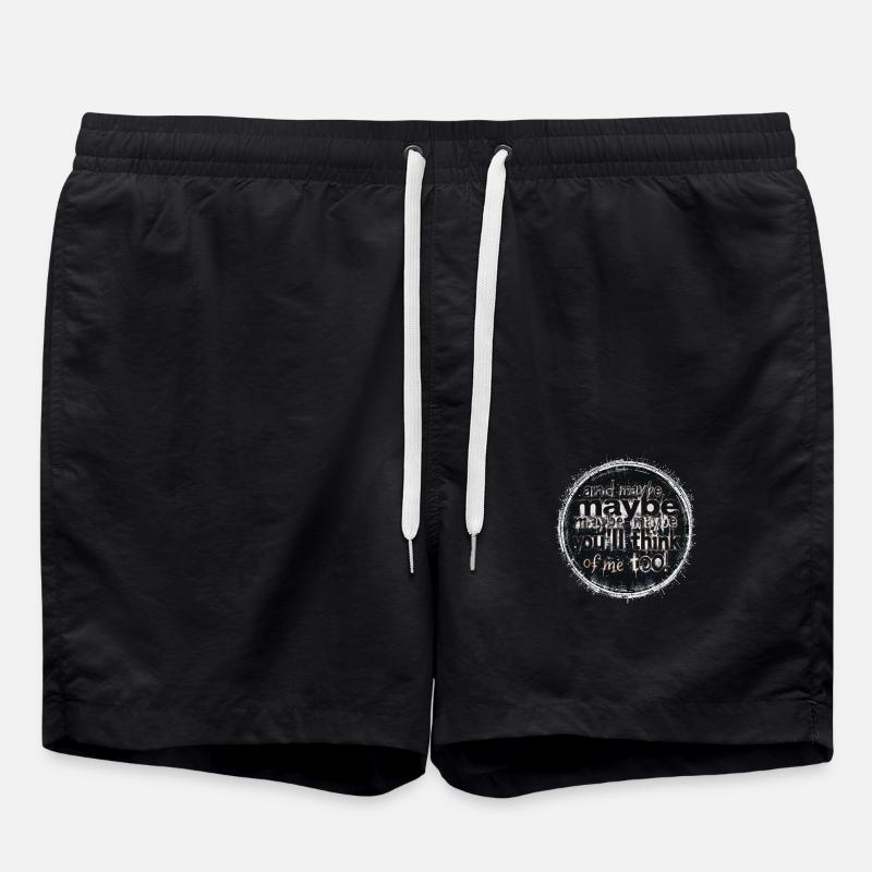 maybe too - Badeshorts - Schwarz