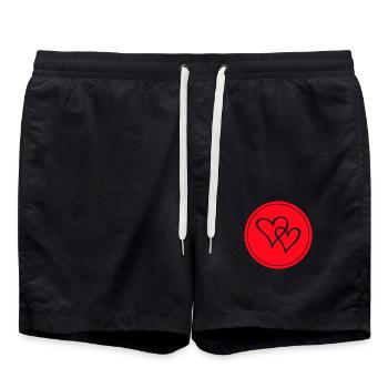 Chérie - Short de bain - noir - Devant - AI Model Male 185 light (185cm)