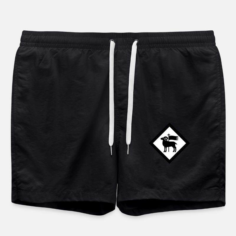 Gotland - Badeshorts - Schwarz