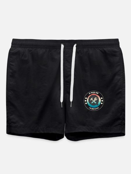 Ich kann nicht DIY - Badeshorts - Schwarz