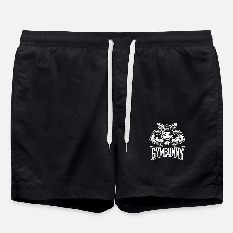 GymBunny Flexing - Swim Trunks - black