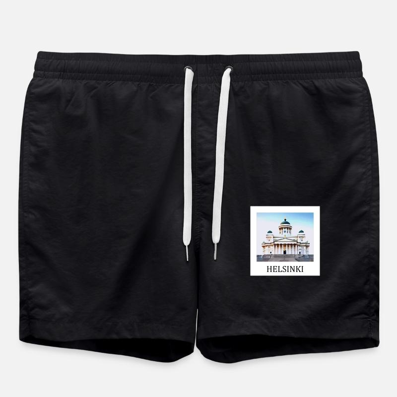 Helsinki - Swim Trunks - black
