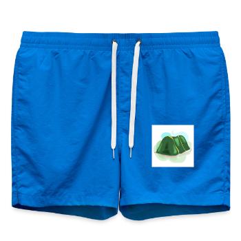 Tente de camping - Short de bain - cobalt blue - Devant