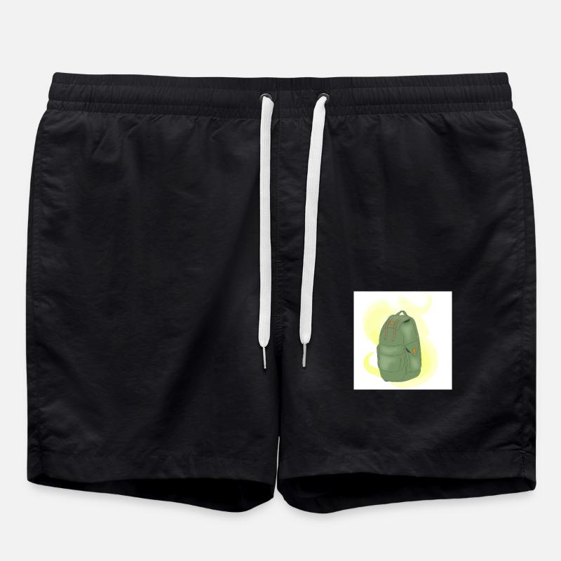 Mountain backpack - Swim Trunks - black