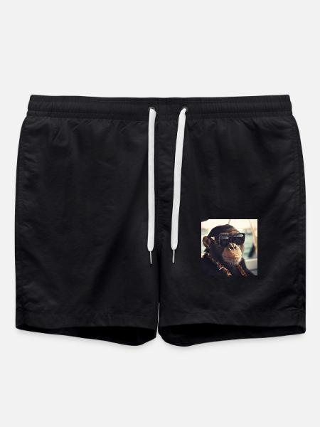 Singe Cool - Short de bain - noir