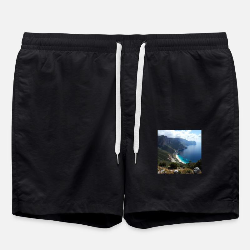 Landscape - Swim Trunks - black