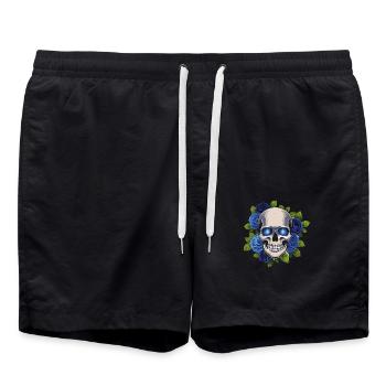 Blue Reaper - Swim Trunks - black - Front - AI Model Male 185 light (185cm)