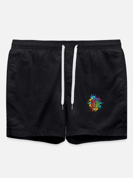 Compass - Swim Trunks - black