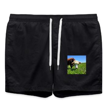IMG 1415 - Short de bain - noir - Devant - AI Model Male 185 light (185cm)