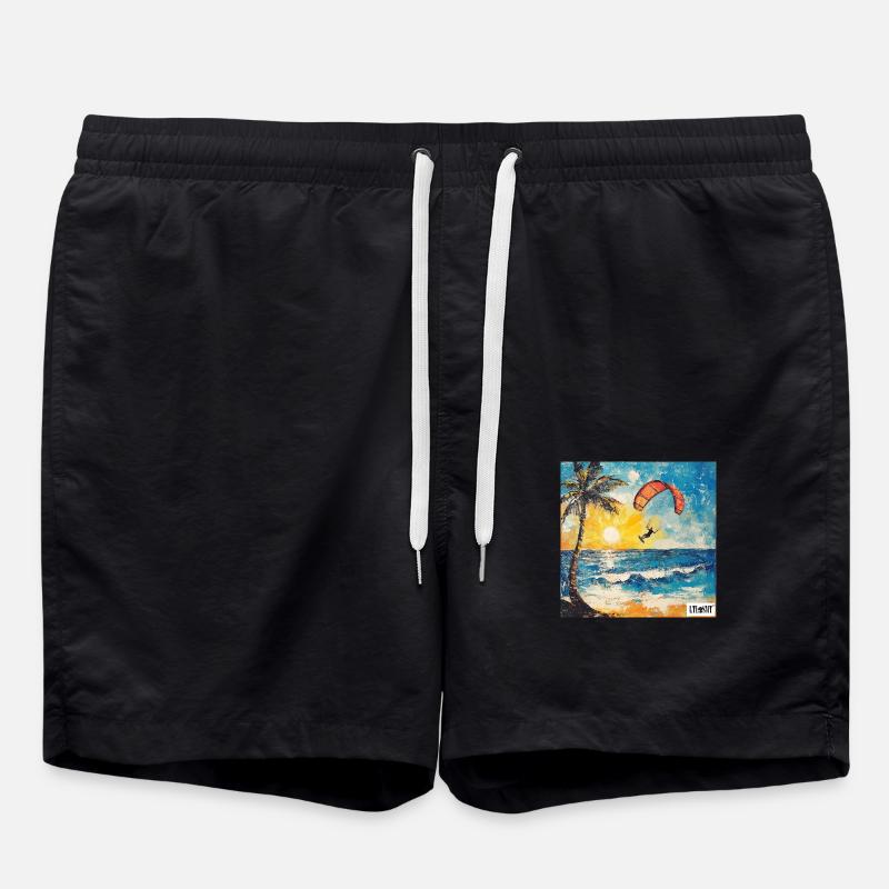 Kite - Badeshorts - Schwarz