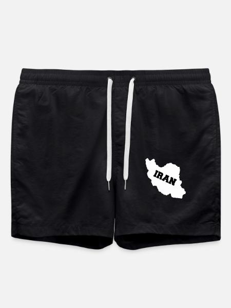 Iran - Short de bain - noir