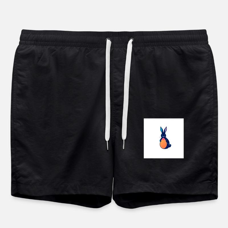 Hasi’s Ostermärchen - Badeshorts - Schwarz